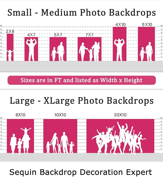 ShinyBeauty Sequin Backdrop 8FTx10FT White Sequin Fabric Backdrop Drapes Sparkle Curtain for Photoshoot Baby Shower Glitter Background for Birthday Party Photography Backdrops