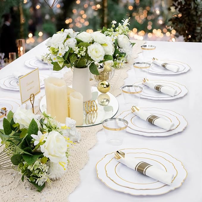 16PCS Acrylic Round Mirrors for Centerpieces Circle Mirror Tiles Candle Plate Set for Table Centerpieces Home Wall Mirror for Wedding Birthday Christmas Table Centerpieces Decorations (8inch +10inch)