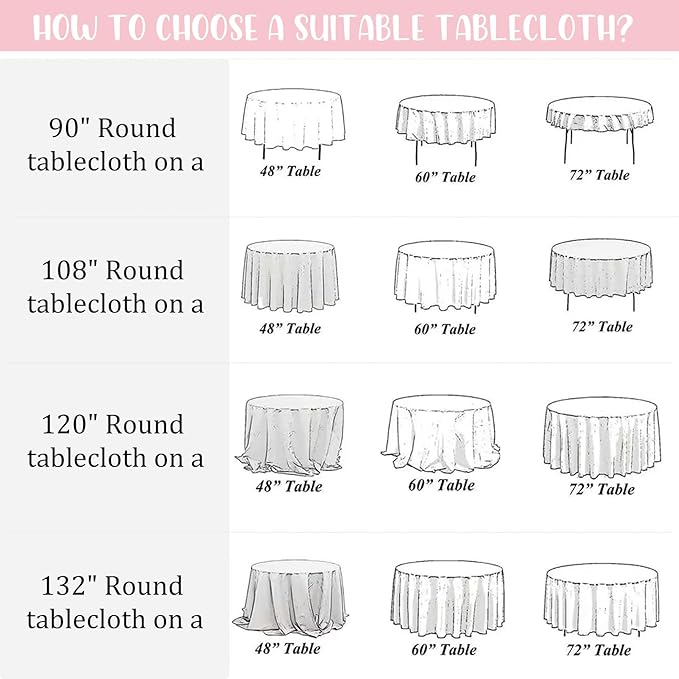 8 Pack Round Tablecloth 70 Inch Pink Round Table Covers Bulk Washable Polyester Fabric Table Clothes for Wedding Party Reception Banquet Buffet Restaurant (Pink, 70 Inch)