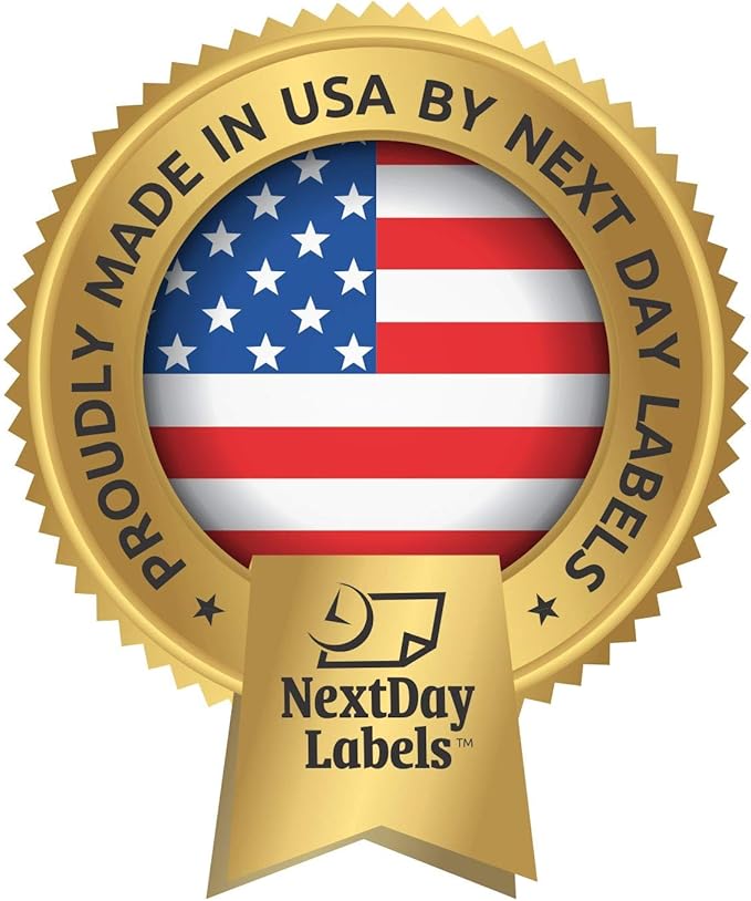 NextDayLabels - Blank Perforated Printable Cardstock, 8 Cards per Sheet, 100# tag - for laser and inkjet printer, 4-1/4" x 2-3/4" Each Card - 800 Cards - Made in the USA