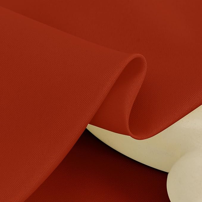 Fitable Rust Tablecloths for Rectangle Tables, 6 Pack - 70 x 120 Inches - Reusable and Washable Fall Table Clothes for 6-8 Ft Tables, Polyester Fabric Table Covers for Wedding, Party, Banquet
