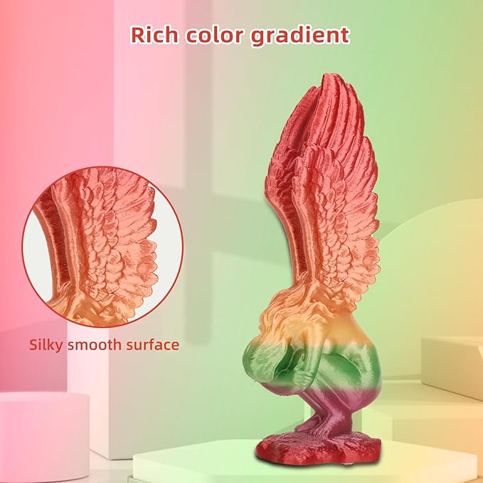 Silk PLA 3D Printer Filament 1.75mm Silk Shiny Fast Gradient Color Change Rainbow Multicolor PLA Filament 1kg (2.2lbs) /Spool for FDM 3D Printers-Tulipa