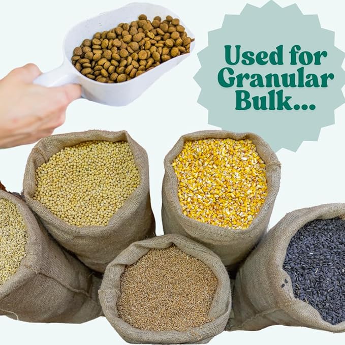 13 mL (13 CC) Long Handle Scoop for Measuring Coffee, Pet Food, Grains, Protein, Spices and Other Dry Goods (Pack of 25)
