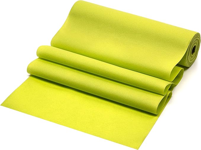 American Homestead Paper Table Runner Roll - 78 ft. Disposable Linen-Like Table Cover Roll - 20 Perforated Table Runners (16" x 48") for Parties, Weddings, and Events - Kiwi Green