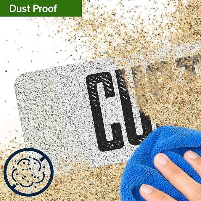 Custom Sign, Custom Street Sign, 11 Font Colors, 13 Font Styles, 4 Hole Options, 22 Sizes, 4x18 Inches, Rust Free DiBound, Fade Resistant, Made in USA by My Sign Center (Concrete)