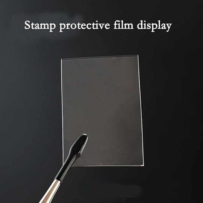 Philatelic Supplies OPP Stamp Protection Bags 8 Models, 95 pcs Each, Total 760 Stamps for Collection, philatelic Storage and Display Stamp Collecting Supplies