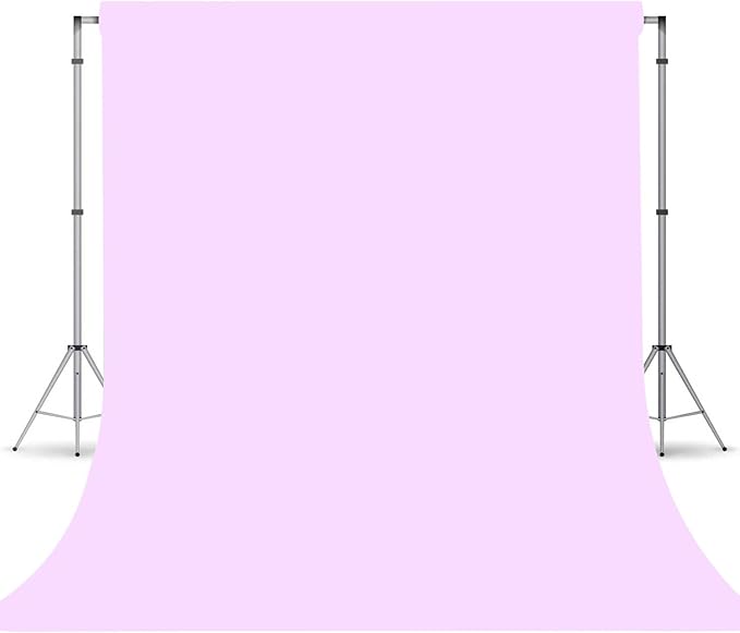 Light Purple Photography Backdrop for Photoshoot, Photo Backdrop Curtain, Perfect Light Purple Backdrops for Party Portrait Photoshoots Video Studio 10FTx20FT