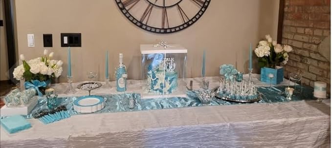YOUR CHAIR COVERS - 60 x 102 inch Rectangular Crinkle Taffeta Tablecloth - White, Rectangle Table Linens for 6 ft Rectangular Tables, Wedding Crushed Table Cloth