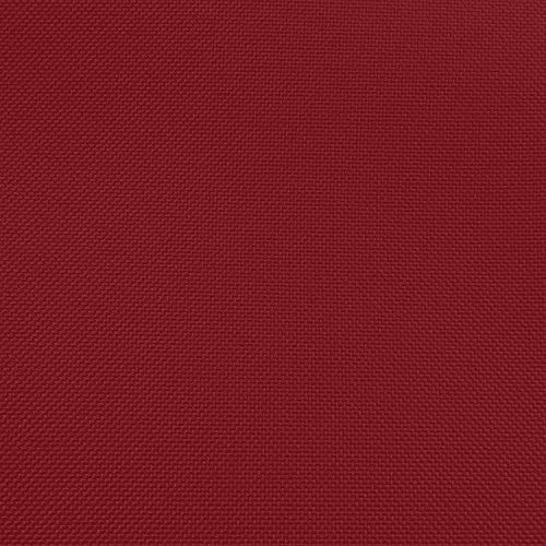Ultimate Textile Pleat Polyester Fabric Table Skirt - Machine Washable Flame Resistant with Clips for Events, Weddings & Trade Shows, Cut & Sewn in Paterson, NJ - Holiday Red, 21' Box Pleat
