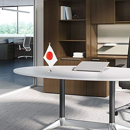 Japan Flag Japanese Flags, Small Mini Japanese Desk Flag, Used for Table Office Classroom Home Patriotic Events Decorations