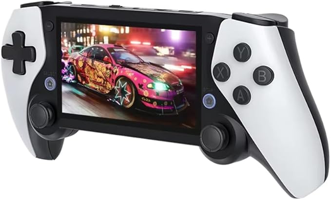 Retro Handheld Game Console – 20,000+ Built-in Games, 4.3″ IPS Screen, TV Output, 64 GB TF (128 GB Expandable), 3000 mAh Battery, Wireless Support for Handheld Gaming (1 Pack)
