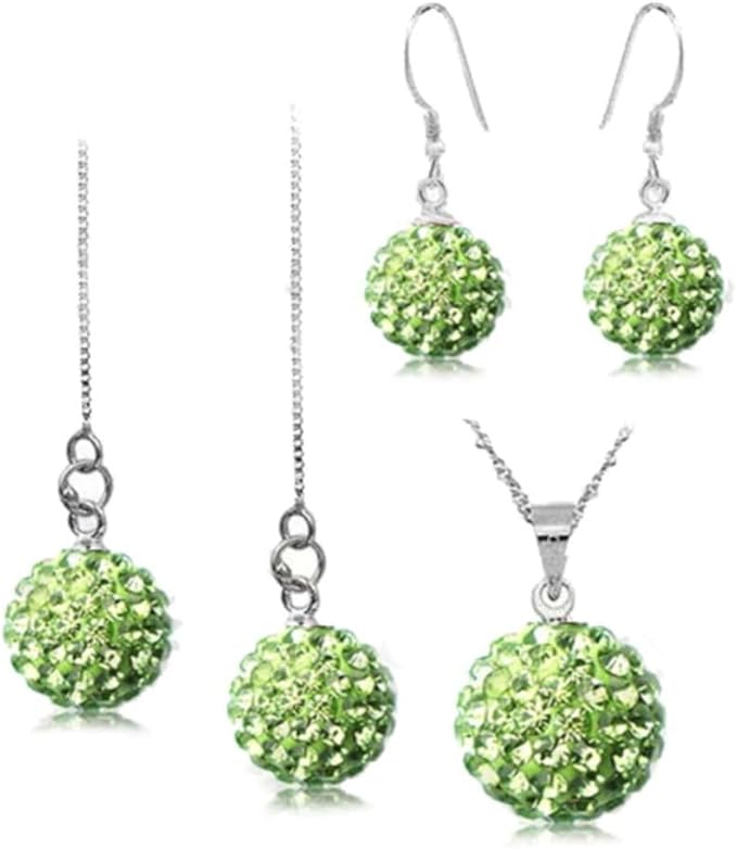 100pcs Adabele Grade A Suncatcher Crystal Rhinestone Pave Loose Beads 12mm Clear White Polymer Clay Disco Ball Spacers Compatible with Shamballa All Craft Jewelry Making DB12-1
