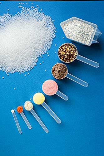 2 Teaspoon (2/3 Tablespoon | 10 mL) Long Handle Rounded Scoop for Measuring Coffee, Pet Food, Grains, Protein, Spices and Other Dry Goods (Pack of 10)