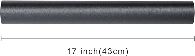 Garbendy Black Wrapping Paper - Solid Color Matte Gift Wrapping Paper Roll Perfect for Wedding, Birthday for Men, Christmas,Graduation Gifts, Father's Day Gifts - 17 Inch X 33 Feet