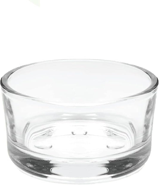 WGV Tea Light Votive Candle Holder 2x1.2 H, Clear Stubby Utility Cylinder Glass, Small Home Accent Decor, 1 Pc