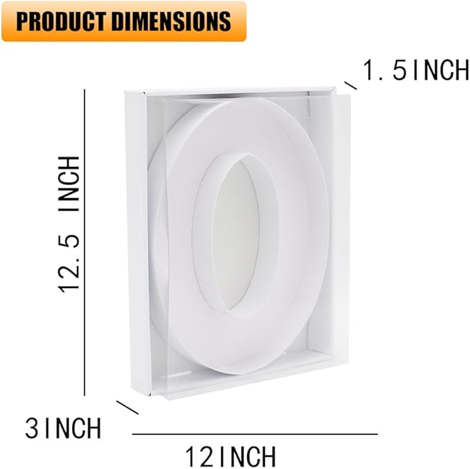 12" Fillable Cardboard Letter Charcuterie Gift Cupcake Box With Cover Sweets Packaging (0)