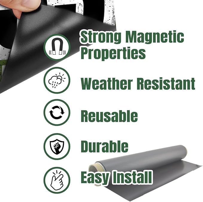 KETABAO – 10" Personalized Car and Refrigerator Circle Photo Magnets - Create Customized Photo Magnets for The Office and Kitchen