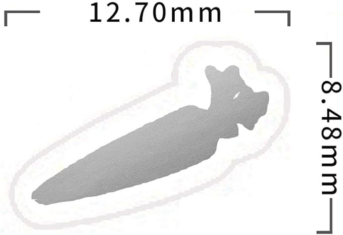 50 Wedding Meal Stickers - Food Identifier & Menu Choice Place Cards for Party Seating - Meal Option Indicator (Silver, Carrot)