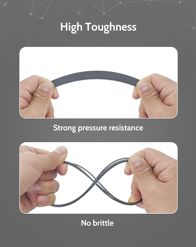 DURAMIC 3D 1.75mm 2Kg Black + Silver PLA Plus 3D Printer Filament 2 Pack 1kg Spool (2.2lbs) PLA Pro Tougher and Stronger, Dimensional Accuracy +/- 0.02mm
