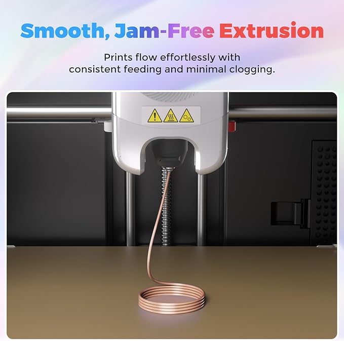 Flashforge 3D Printer Filament Silk PLA 1.75mm 1kg Spool-Dimensional Accuracy +/- 0.02mm (Skin)