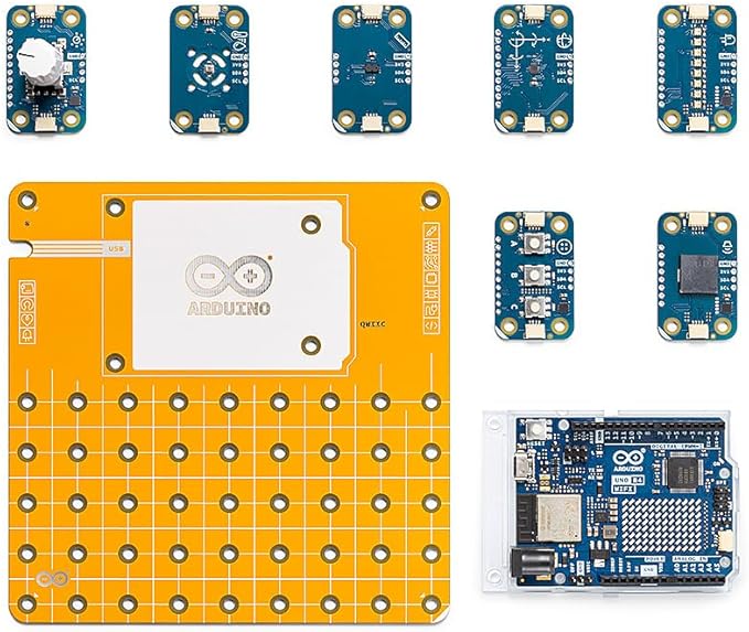 Official Arduino Plug and Make Kit [AKX00069] – Ultimate Starter Kit for Beginners | Build Connected Projects Easily | Fun & Educational Technology Kit for Learning Electronics & Coding