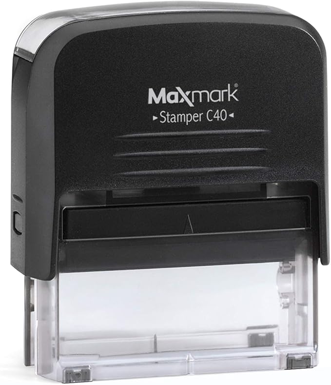MaxMark Notary Stamp for State of South Carolina- Self Inking Stamp