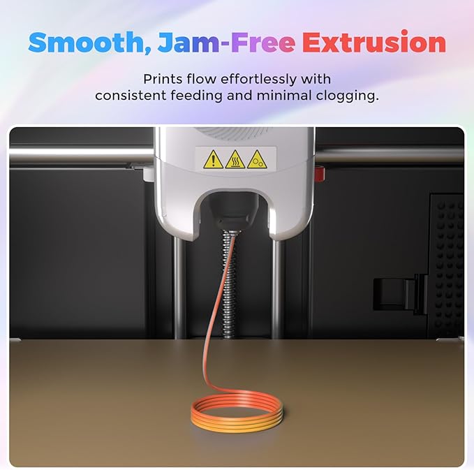 FLASHFORGE Silk Tri-Color Filament, Gold, Silver and Copper 3 in 1 Coextrusion Silk PLA Filament 1.75mm, 3D Printer Filament Color Change 1kg(2.2lbs) Spool, Dimensional Accuracy +/- 0.02mm