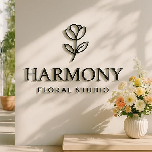 Personalized Business Logo – Acrylic Wall Decor for Office & Reception