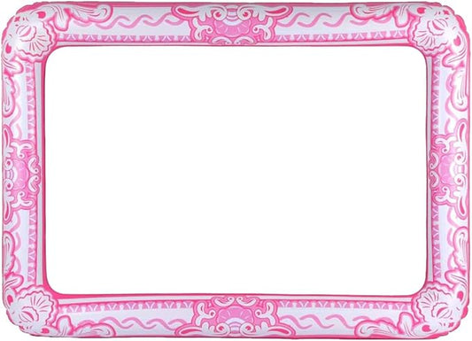 Inflatable Frame for Photo Booth and Selfies Parties Celebrations 31.5 x 23.5 (Pink)