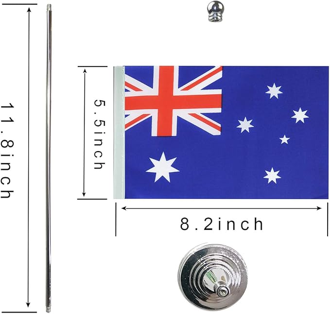 Australia Australian Table Flag,Desk Flags,Office Flag,International World Country Flags Banners,Festival Events Celebration,Office decoration,Desk,home decoration