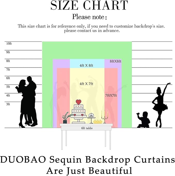 DUOBAO Sequin Backdrop 4x7Ft Sequin-Backdrop-Curtain Champagne Glitter Background Backdrops for Pictures Shimmer Wall for Backgrounds Wedding Ceremony Party Decorations