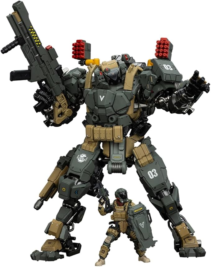 JOYTOY 1/18 Action Figure Battle for The Stars Tyrant-03 Tactical Type Collection Model