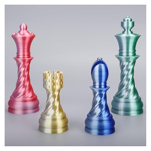 3D Printer Filament Bundle, Silk PLA Filament 1.75mm, Dual Color Filament 200gX 4 Spools Silk Filament Bundle Multicolor