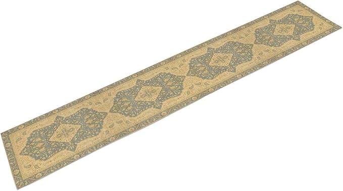Boho Table Runner,Vintage Geometric Traditional Textured Rustic Farmhouse Bohemia for Home Farmhouse Kitchen Table Dining Coffee Room Garden Party Wedding Decor 13x120in