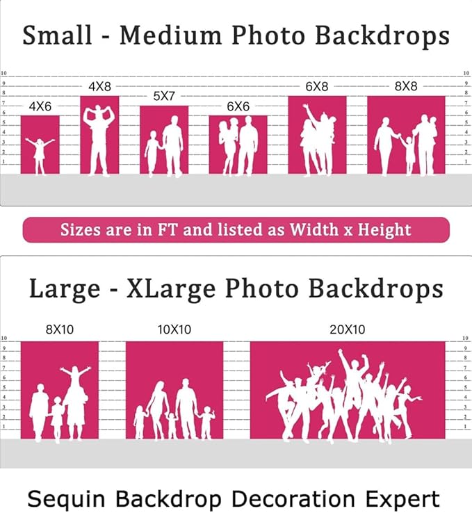 ShinyBeauty Sequin Backdrop 10FTx10FT Purple Backdrop Background Glitter Drapery for Birthday Parties Sparkly Photography Backdrops Purple Curtain Drape