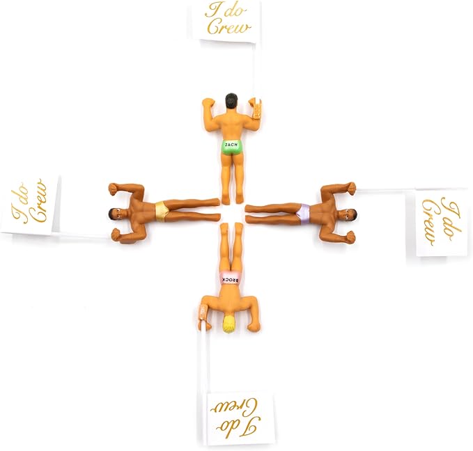 NPW Drinking Buddies Bride Squad, Bachelorette Drink Markers, Party Accessories, Girls Night, Hunky Wine Charmers