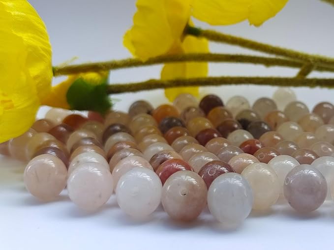 Stone Beads 6mm 140pcs Violet Jade Beads Round Loose Gemstones Beads for Bracelet Necklace Jewelry Making (6mm, 60602 Violet Jade)