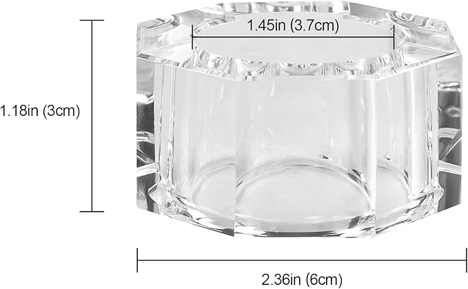 Kitcom Crystal Napkin Rings Set of 4, Mini Napkin Ring for Thanksgiving Day, Family Gathering, Wedding Reception Home Decoration, Comes with Gift Box