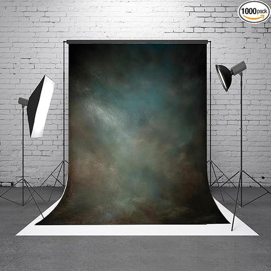 8x10ftAqua Backdrops Portrait Backdrops for Photography Mottled Photo Background