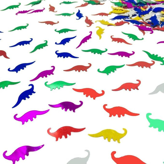 Confetti Dinosaur Confetti Table Metallic Foil Scatter Dino Baby Shower Birthday Theme Party Celebrations Table Decoration Arts Crafts DIY for Little Kids Children Girl Party Favor(Dinosaur)