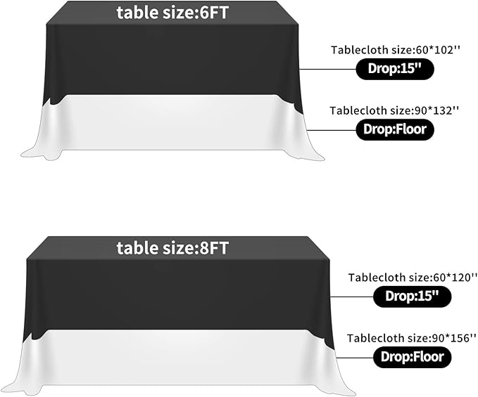 Fokitut 12 Pack Waterproof Rectangle Tablecloth, 60x120 Inch,Stain Resistant and Wrinkle Polyester Table Cloth, Fabric Table Cover for Kitchen Dining, Wedding, Party, Holiday Dinner-Ivory