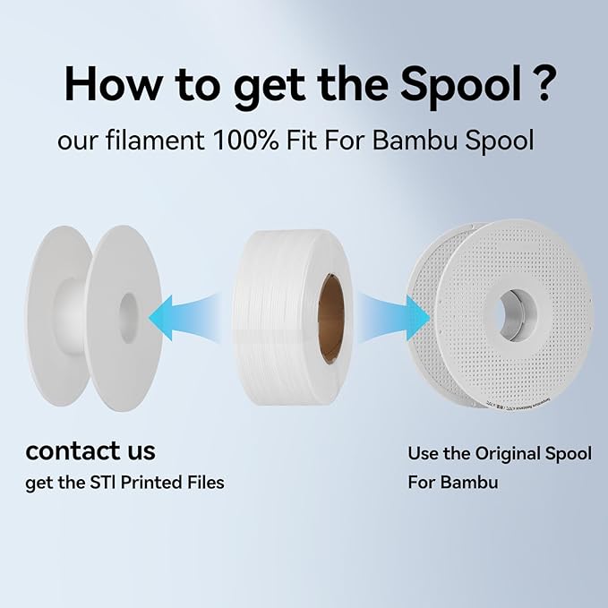 Kingroon PLA Filament 1.75mm Without Tray 3D Printer Filament 1kg PLA Filament Dimensional Accuracy +/- 0.02mm,Fit Most FDM Printer,White