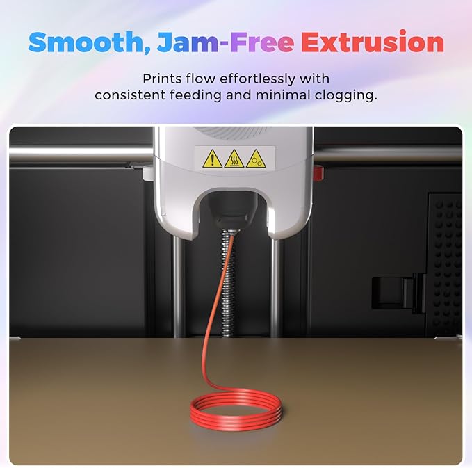 FLASHFORGE Silk PLA Filament 1.75mm Gold to Red Gradient, 3D Printer Filament 1kg (2.2lbs) Spool, Smooth and Silky Texture 3D Printing Filament, Dimensional Accuracy +/- 0.02mm