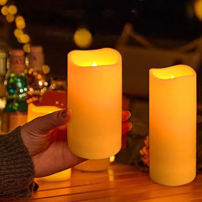 60 Packs Flameless Led Candles, Battery Candles,Simulate Flame,Waterproof Outdoor Indoor Candles