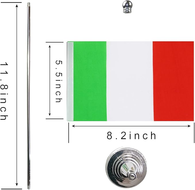 Italy Italian Flag Table Desk Flags,Office Flag,International World Country Flags Banners,Festival Events Celebration,Office Desk,Home Decoration