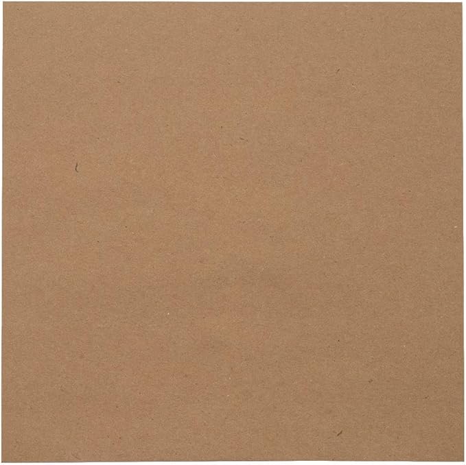 LUXPaper Square Invitation Envelopes | Peel & Press | 8" x 8" | Grocery Bag Brown | 70lb. Text | 50 Qty