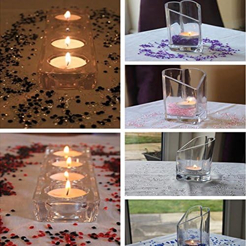 10000 pcs/Pack Wedding Table Scatter Confetti Crystals Acrylic Diamonds Vase Fillers 4.5 mm Rhinestones for Wedding, Bridal Shower, Vase Beads Decorations (Multi-Colored)