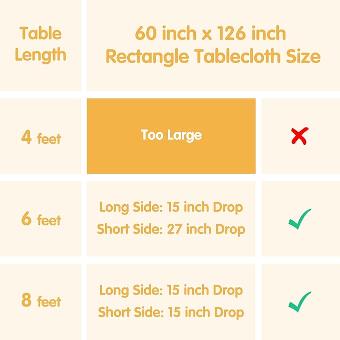 BRILLMAX 6 Pack Black Tablecloths for 8 Foot Rectangle Tables 60 x 126 Inch - 8ft Rectangular Bulk Linen Polyester Fabric Washable Cloth Cover for Wedding Reception Banquet Birthday Party