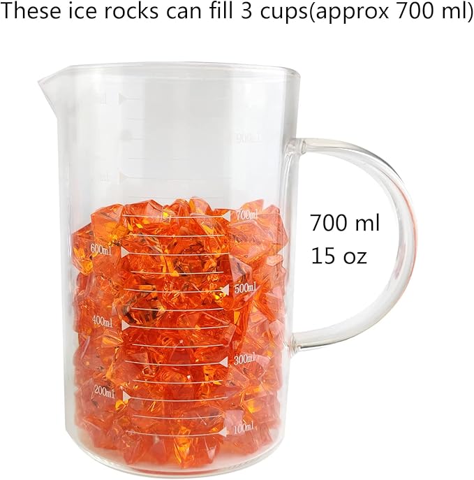 HappyFiller Fall Harvest Decor Orange Fake Ice Rocks Acrylic Chunks,Pirate Treasure Gems Stone,Vase Fillers,Resin Arts Crafts,Faux Crystal Dazzler,Centerpieces,Table Scatter,Home Decoration,14 OZ
