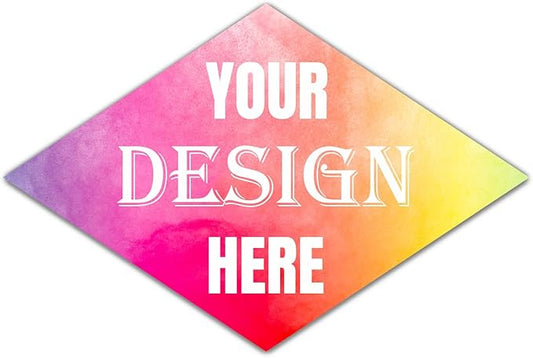 Custom Labels & Stickers - Personalized with Logo & Text. Business, Thank You Labels (4x3 Inch)